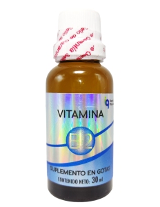 Fotografia de producto Vitamina B2 con contenido de 30 ml de Iq Herbal Products